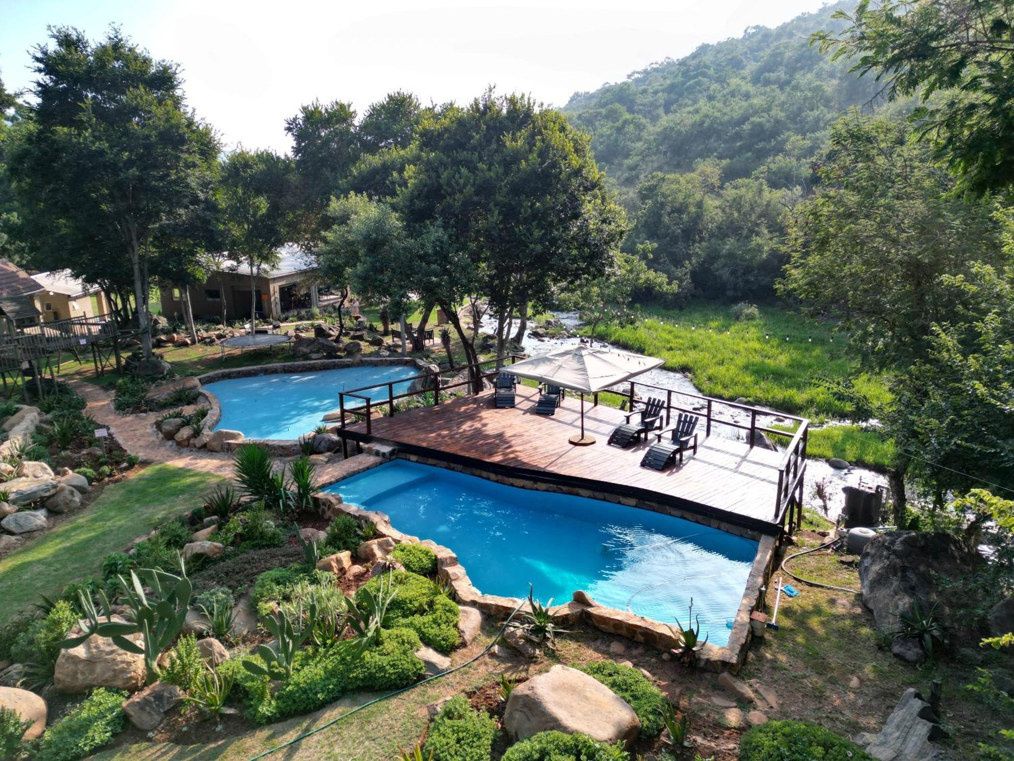 Rocky Drift Private Nature Reserve Waterval Boven Exterior foto